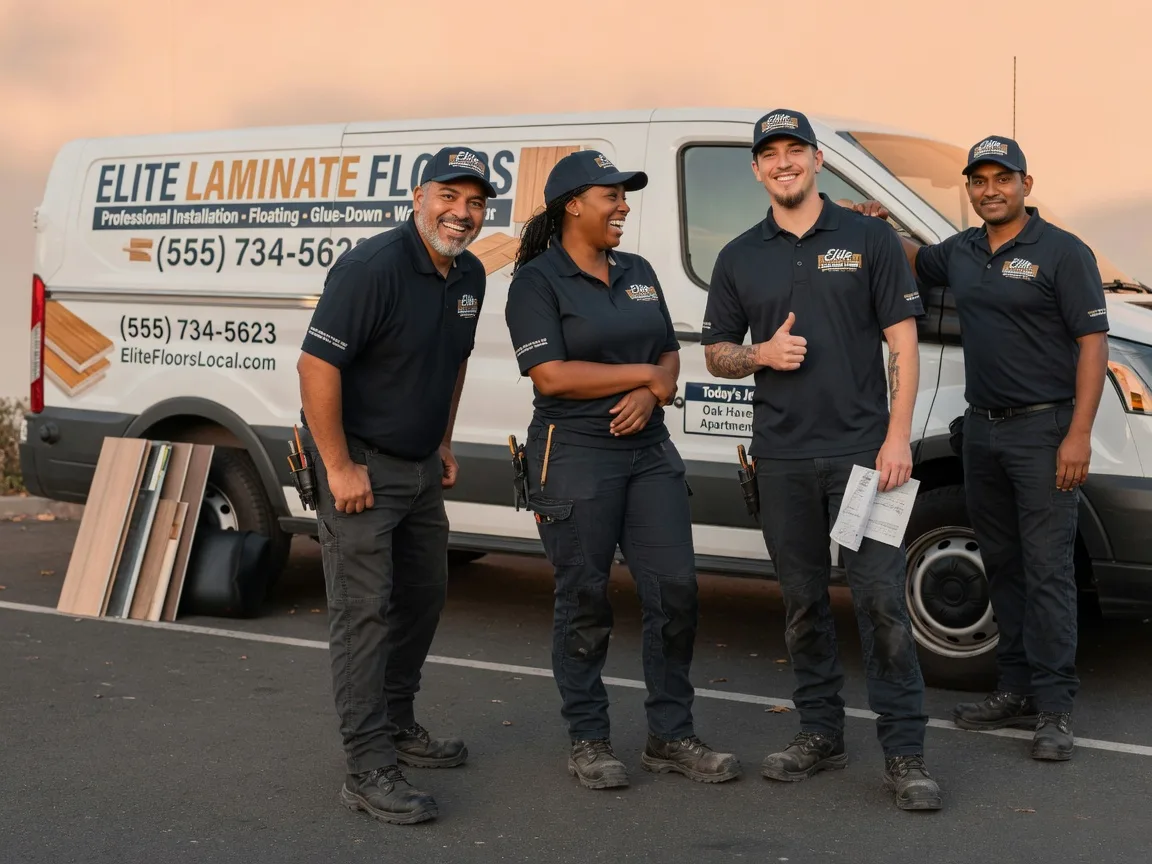 Laminate flooring installation company in London, OH